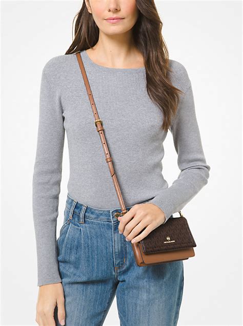 Jet Set Small Logo Smartphone Convertible Crossbody Bag .